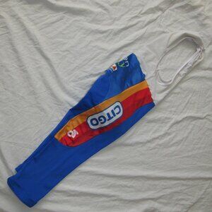 Champion Systems Men's Large Padded Cycling Bibs CITGO Calf Length Fleece Lined